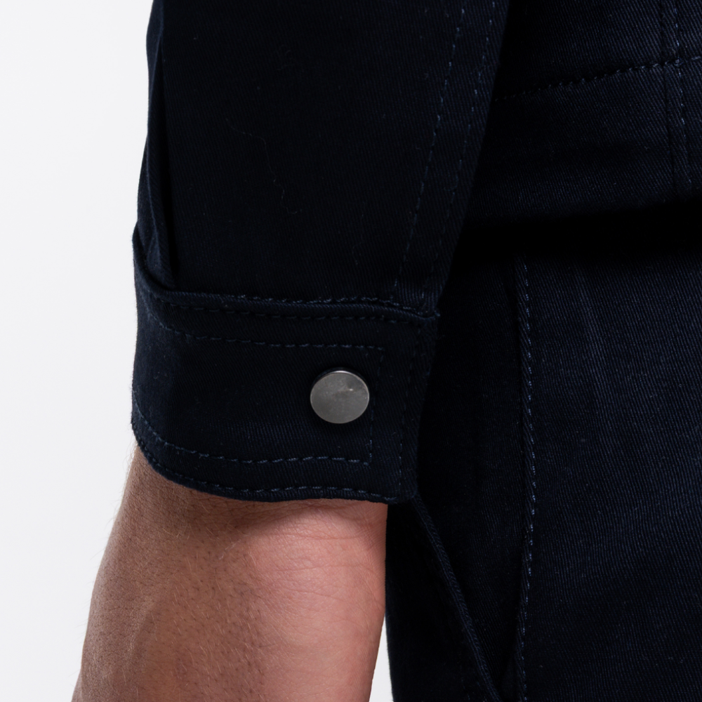 Bayo Overshirt - Marineblauw
