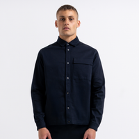 Bayo Overshirt - Marineblauw