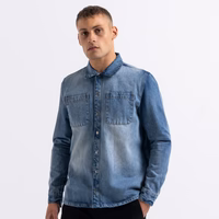 Devine Overshirt - Blauw