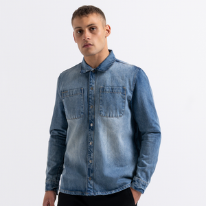 Devine Overshirt - Blauw