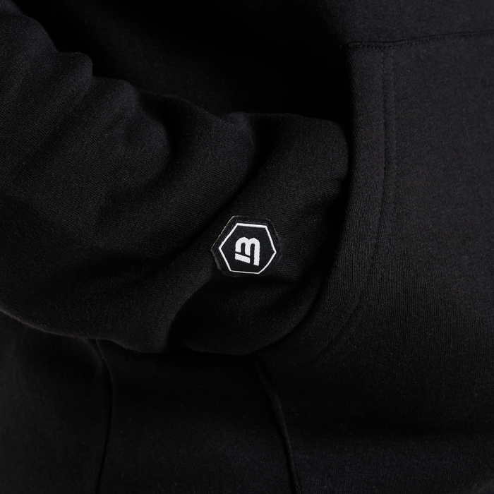 Diallo Zip Hoodie - Zwart
