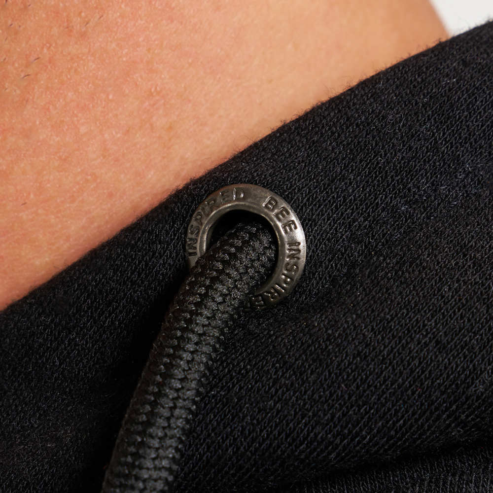 Diallo Zip Hoodie - Zwart