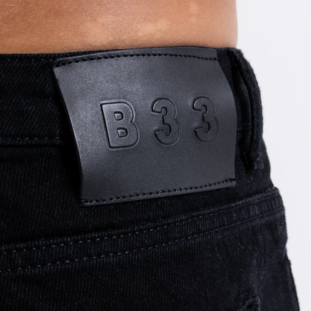 Duro Straight Fit Jeans - Zwart