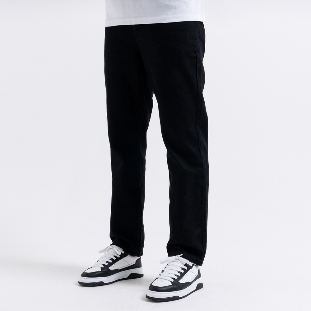 Duro Straight Fit Jeans - Zwart