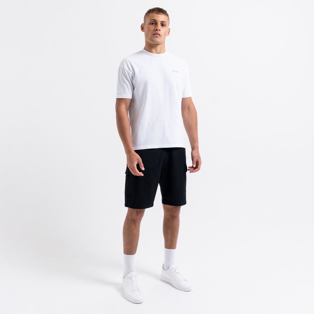 Hallberg T-shirt - Wit/Roze