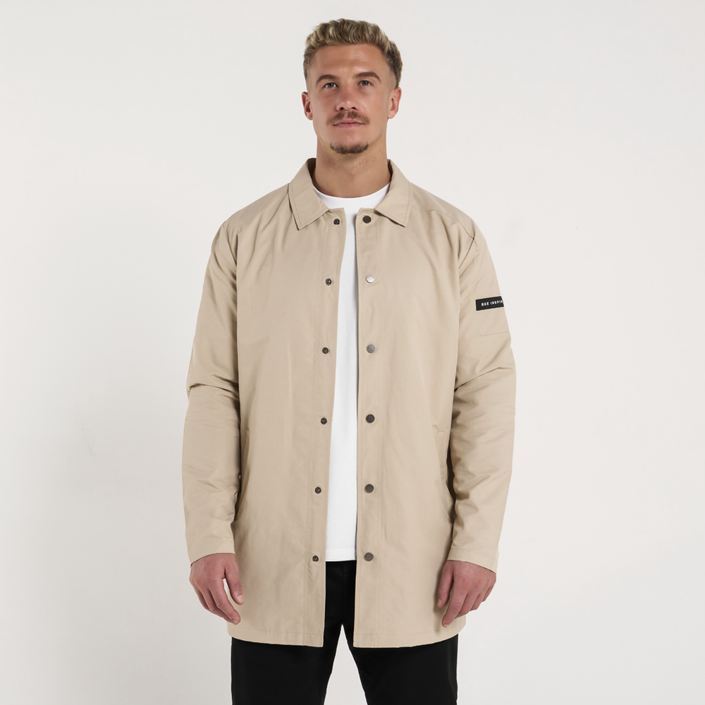 Hanley Trench Coat - Zand