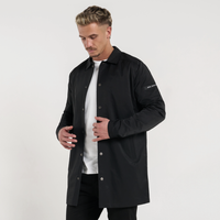Hanley Trench Coat - Zwart