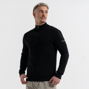 Klose 1/4 Zip - Zwart