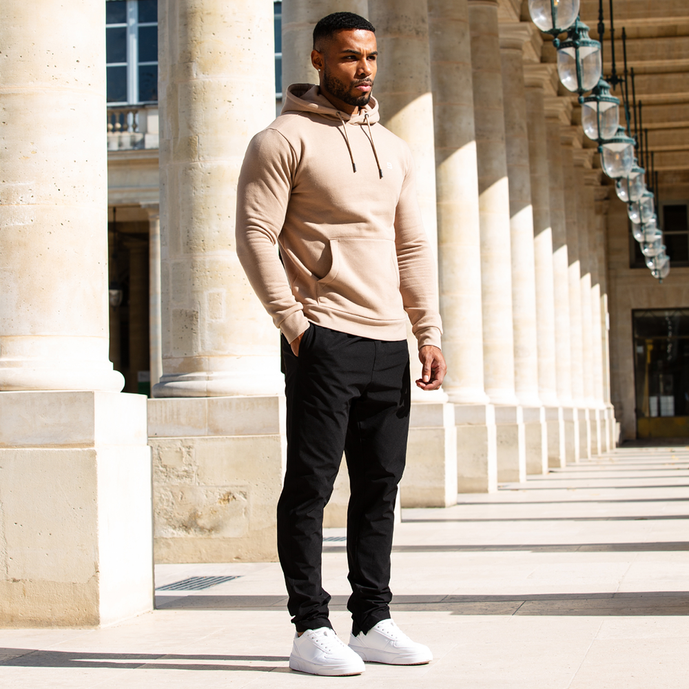 Handtekening Hoodie - Warm Taupe