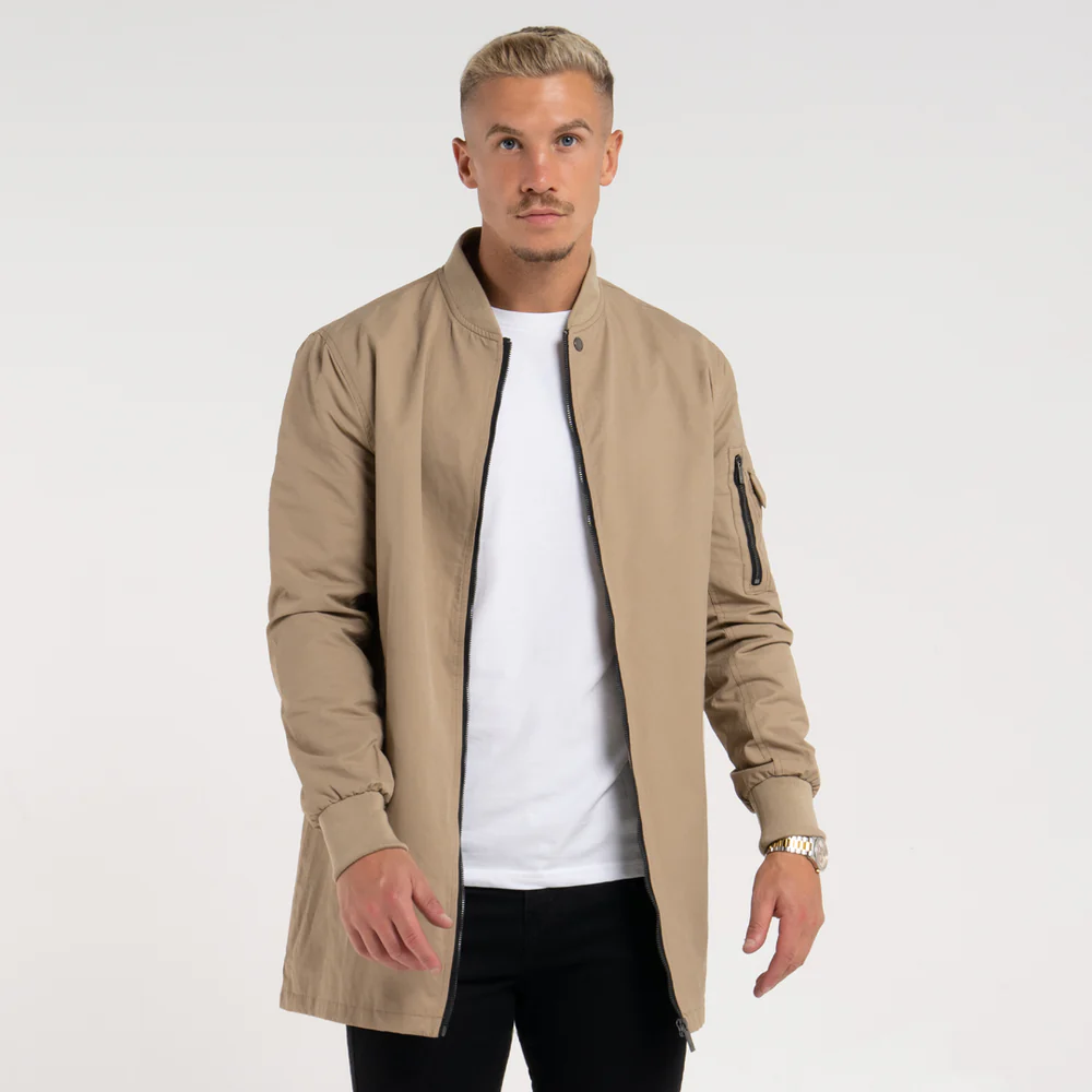 Neves Bomber Jacket - Zand