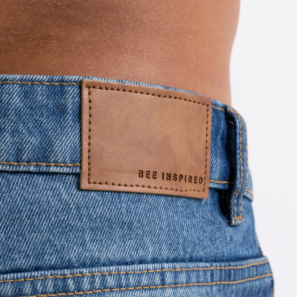 Parkes Relaxed Jean - Halfblauw