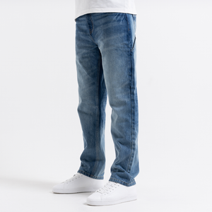 Parkes Relaxed Jean - Halfblauw