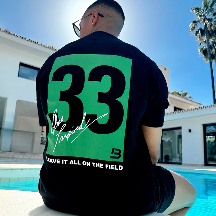 Ramsay T-shirt - Zwart/Groen