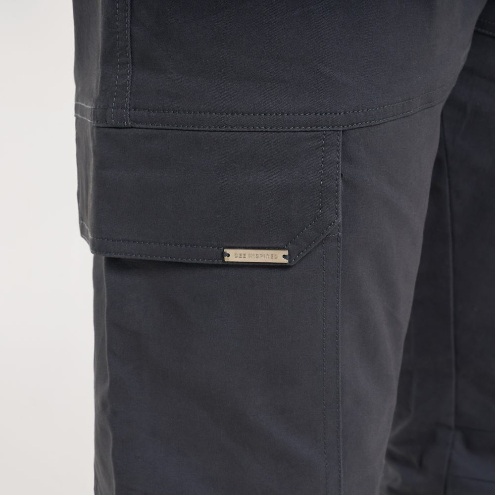 Rivero Cargo Broek - Houtskool