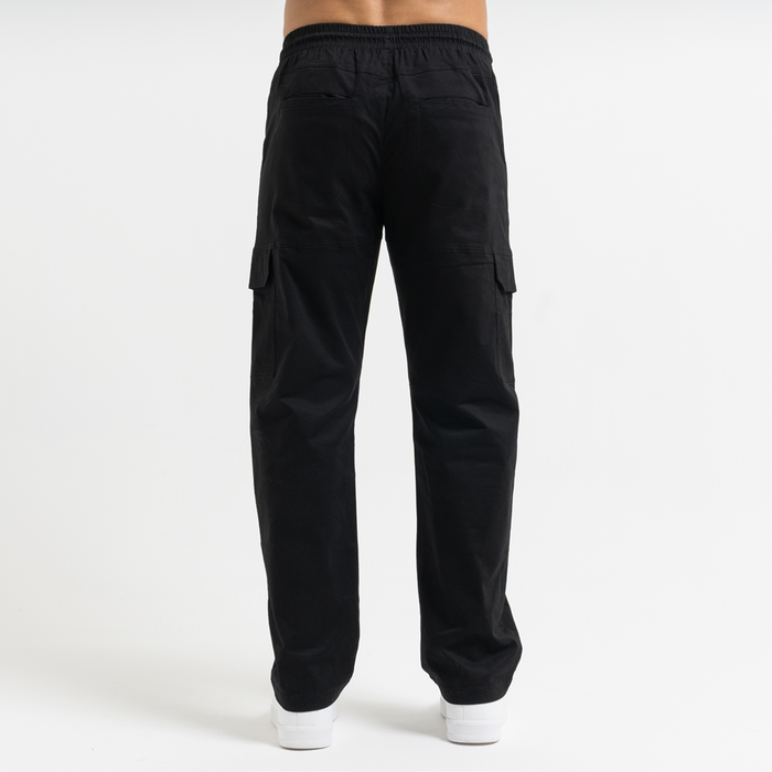 Rivero Relaxed Cargo Broek - Zwart