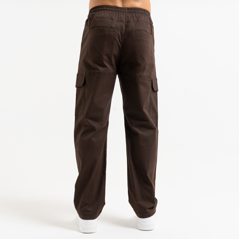 Rivero Relaxed Cargo Broek - Koffie