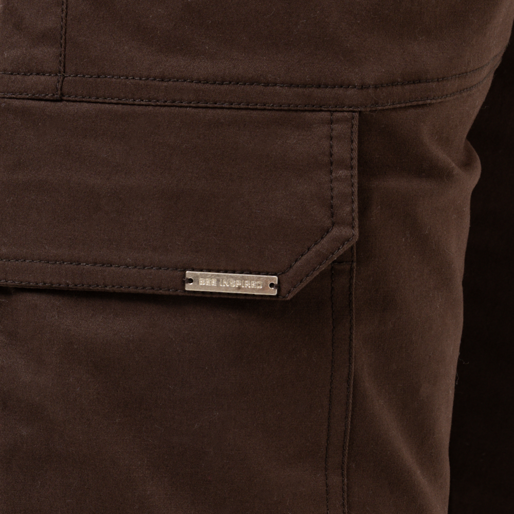 Rivero Relaxed Cargo Broek - Koffie