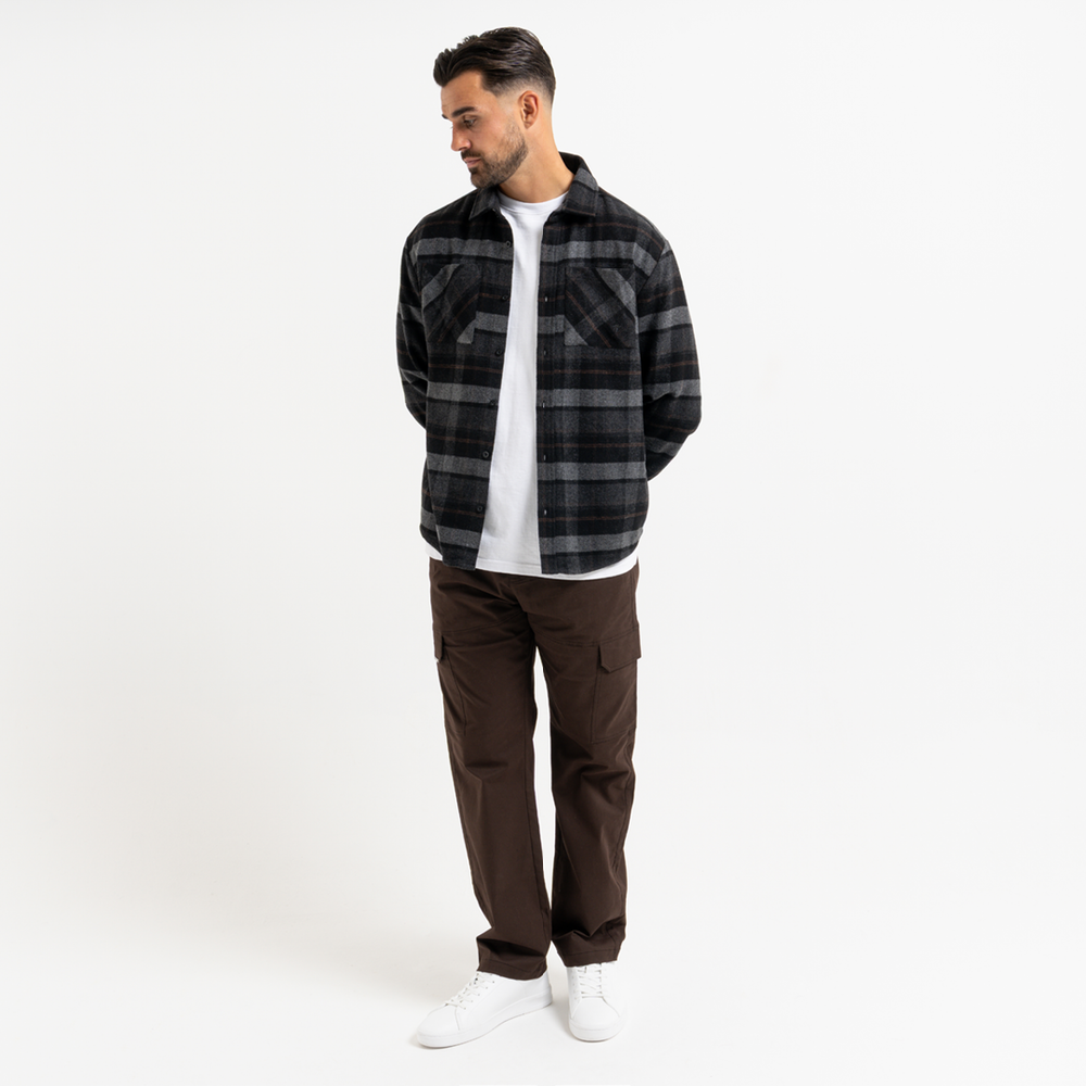 Rivero Relaxed Cargo Broek - Koffie