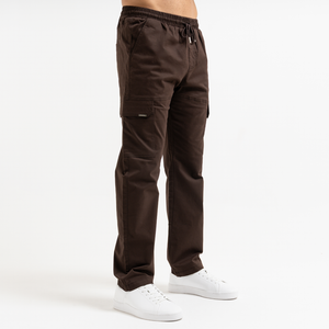 Rivero Relaxed Cargo Broek - Koffie