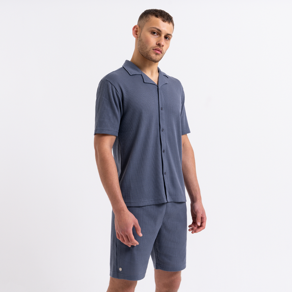 Sommer Shirt - Staalblauw