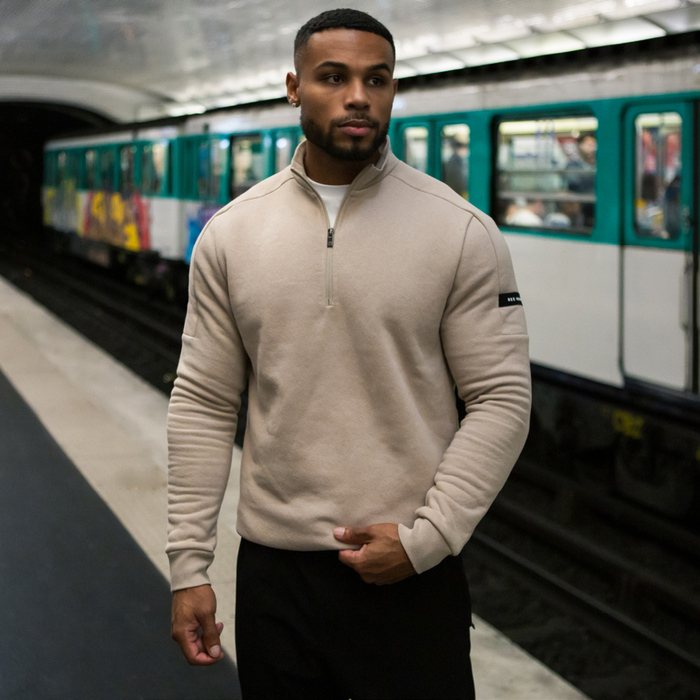 Klose 1/4 Zip - Klei