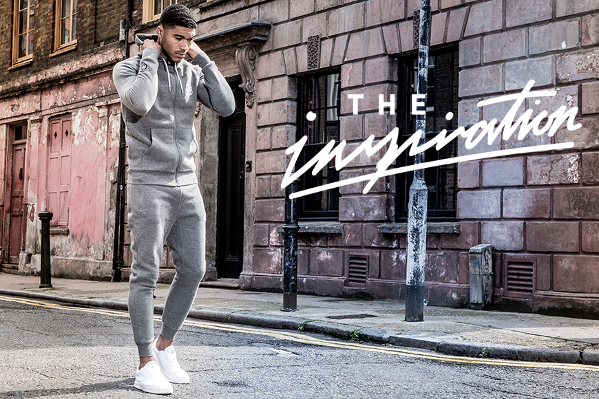 All top grey tracksuit