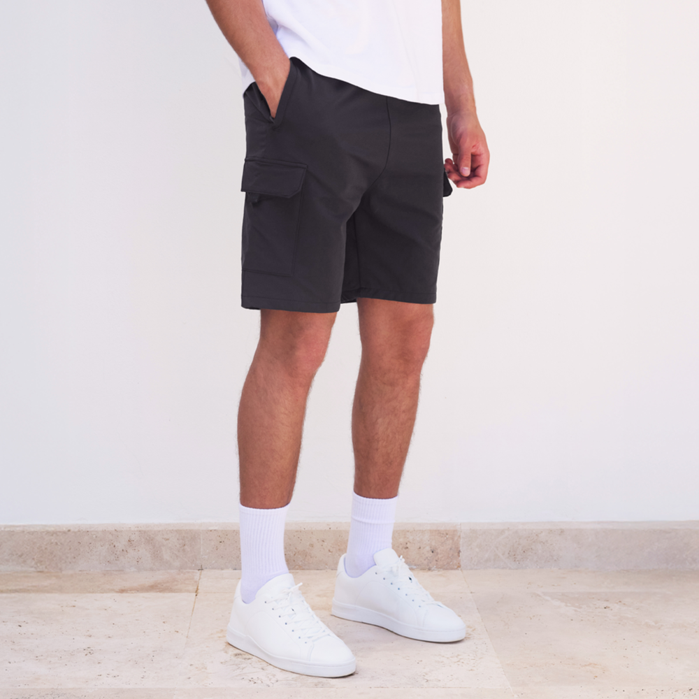 Guardiola Cargo Short - Charcoal