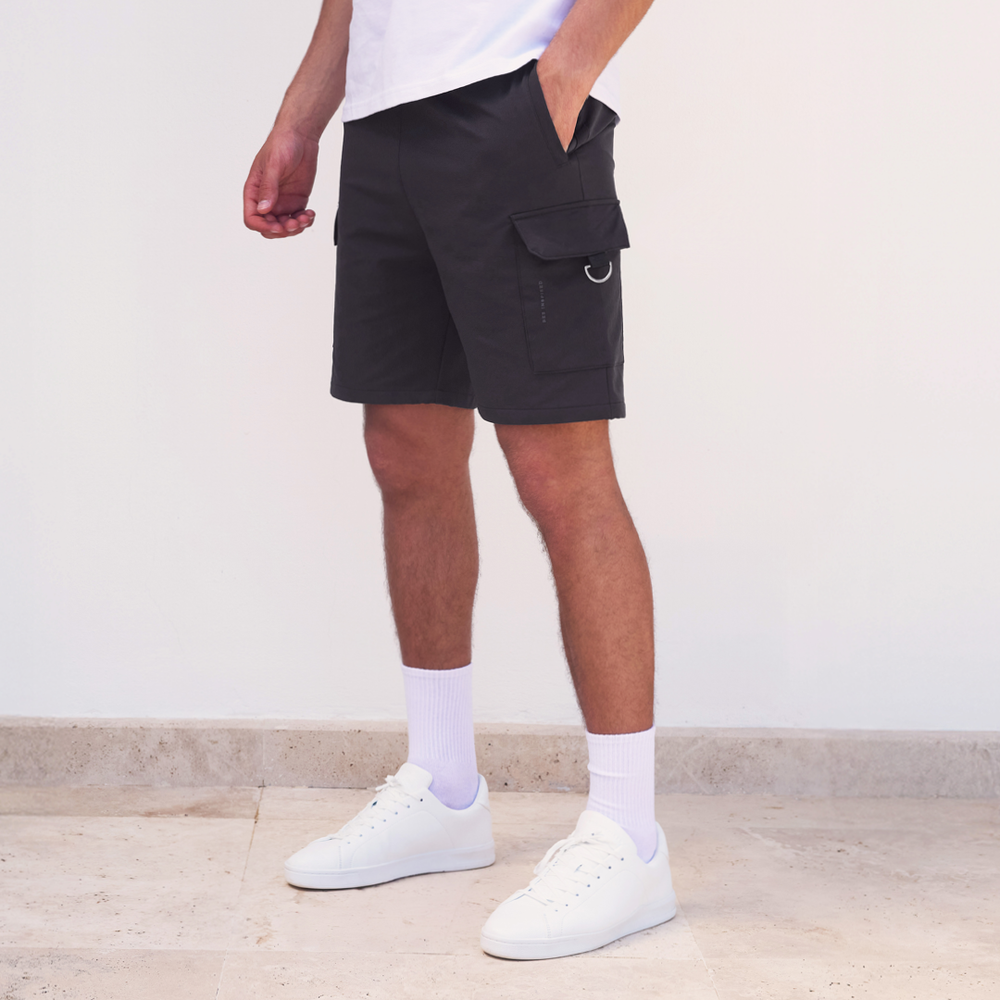 Guardiola Cargo Short - Charcoal