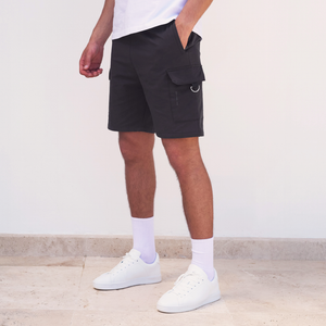 Guardiola Cargo Short - Charcoal