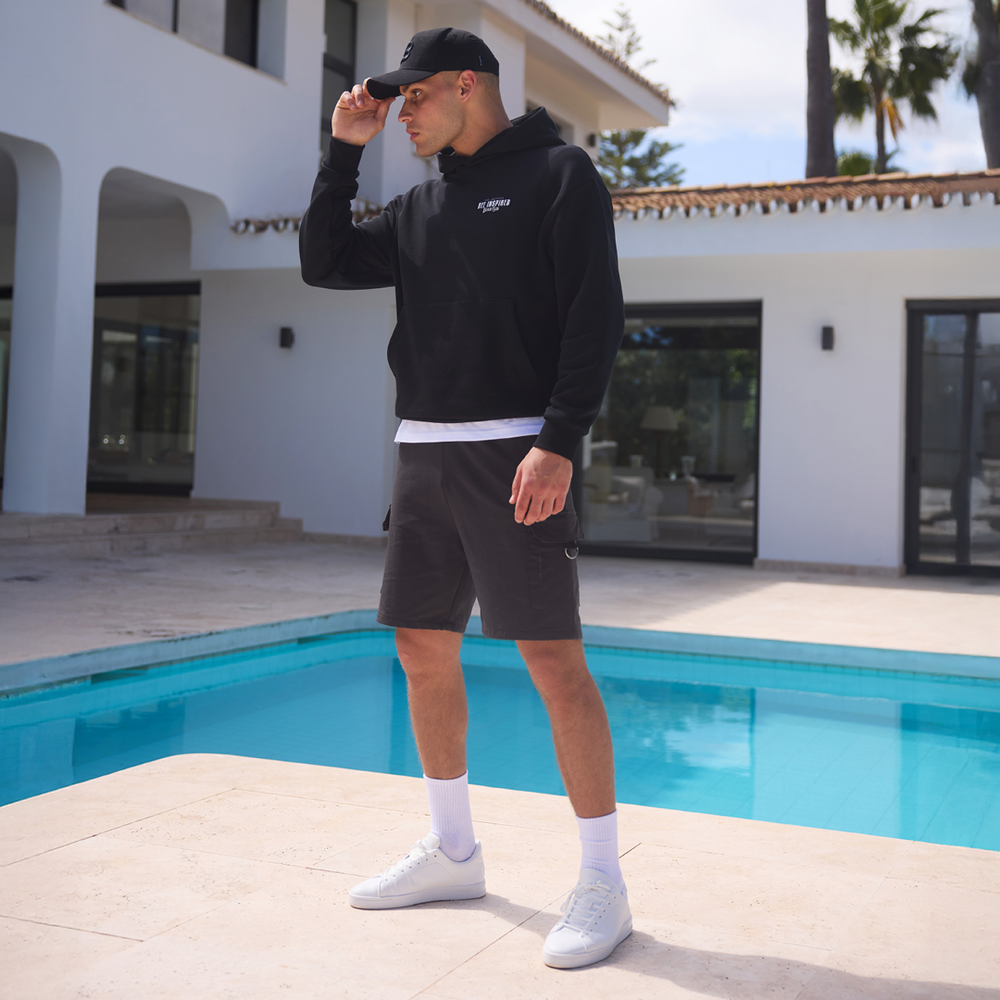Guardiola Cargo Short - Charcoal