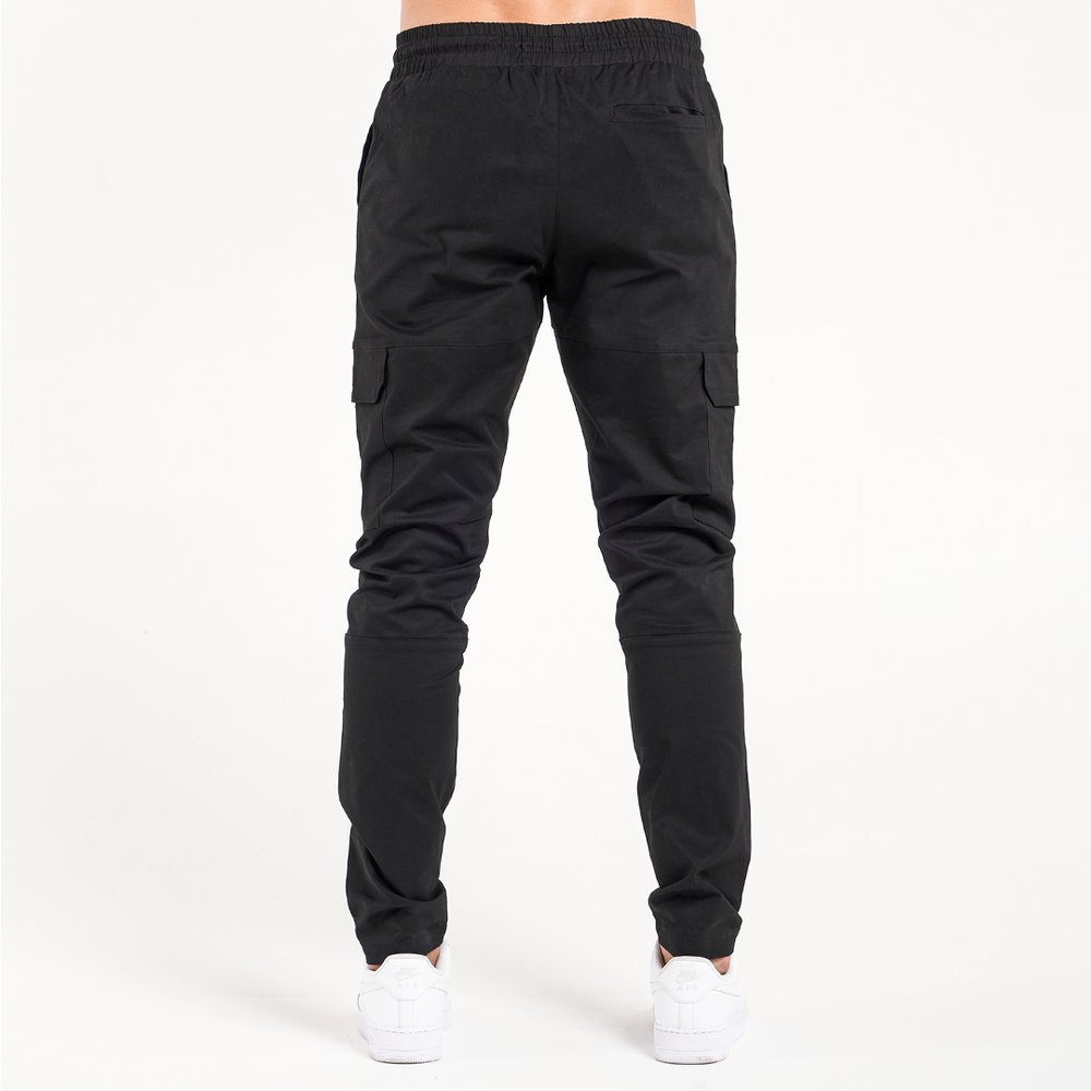 Lyndon Cargo Pants - Black