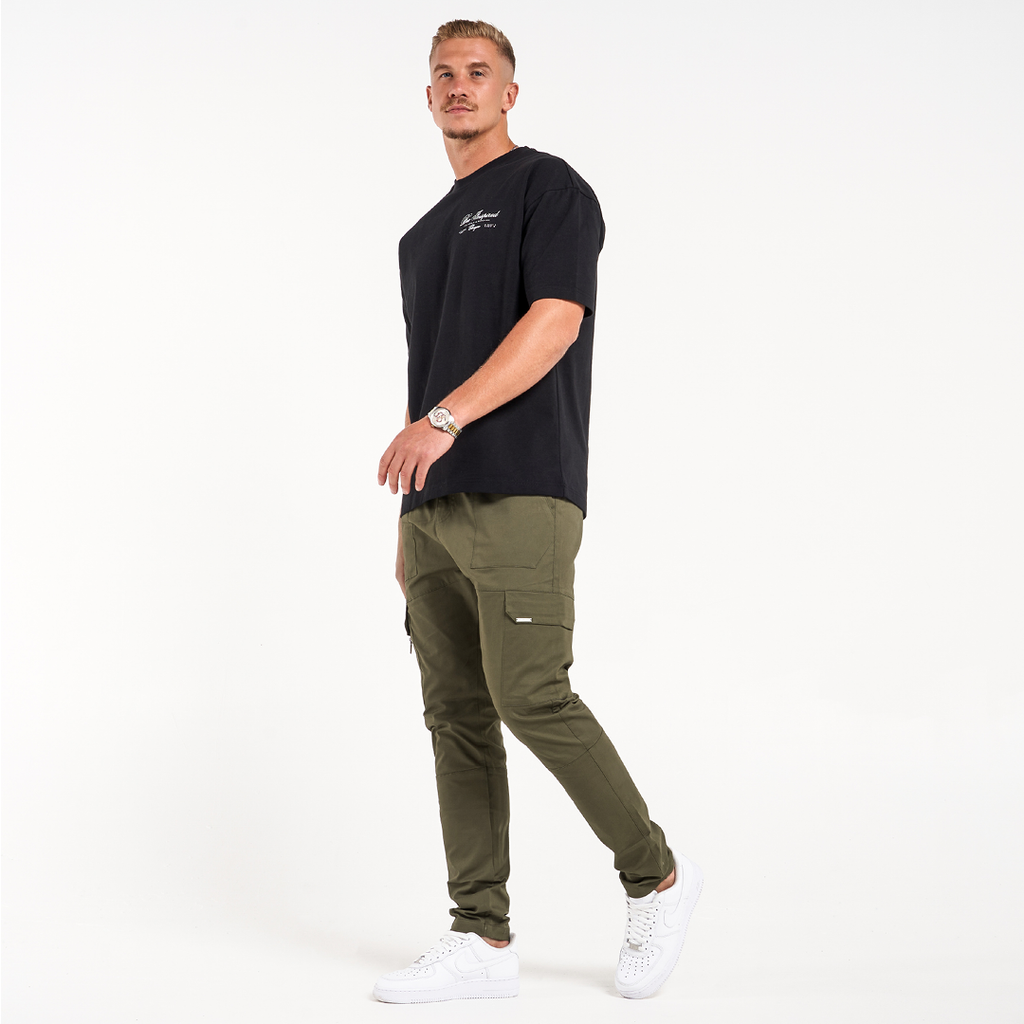 Lyndon Cargo Pants Khaki