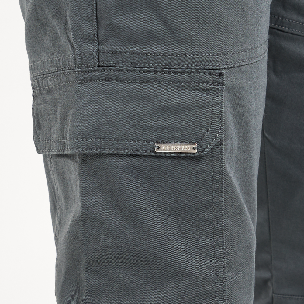 Rivero Cargo Pants - Gunmetal