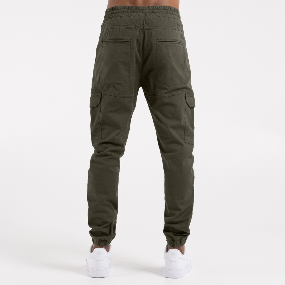 Rivero Cargo Pants - Dark Khaki
