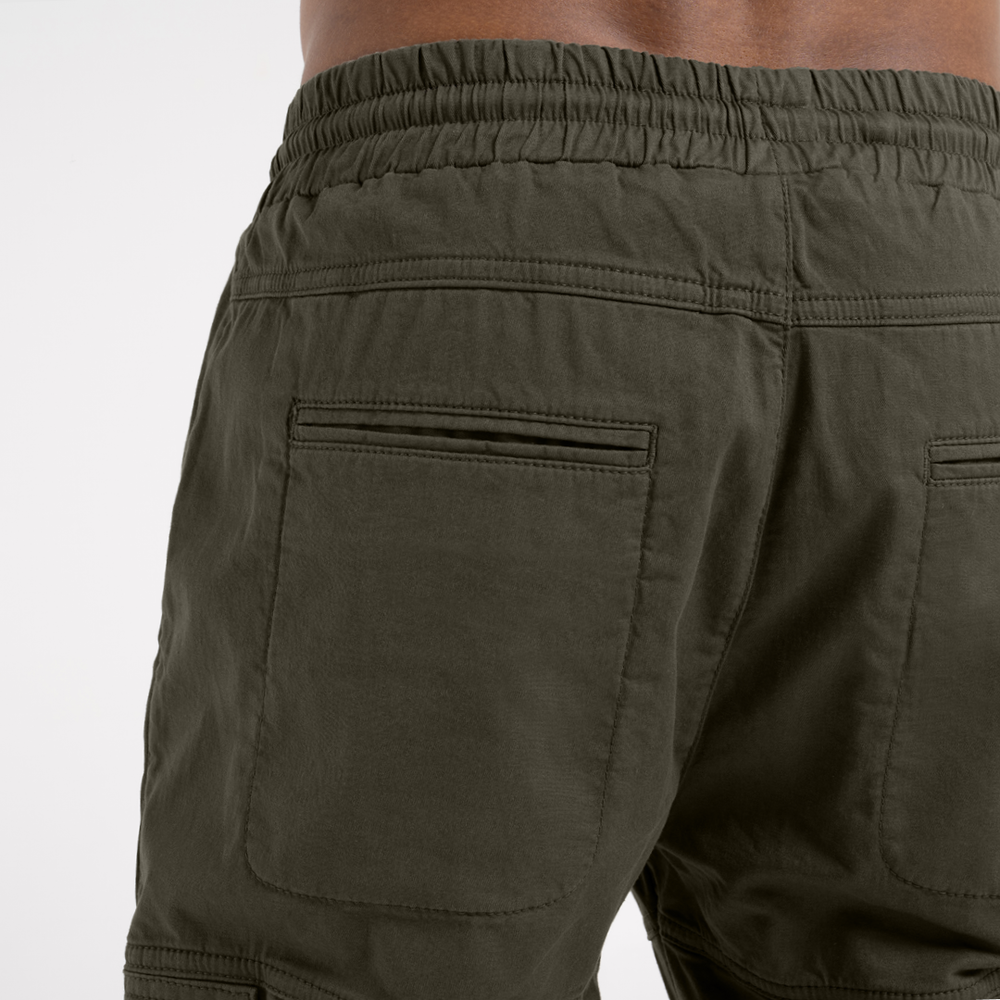 Rivero Cargo Pants - Dark Khaki