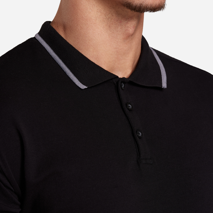 Dusan Polo Shirt - Black