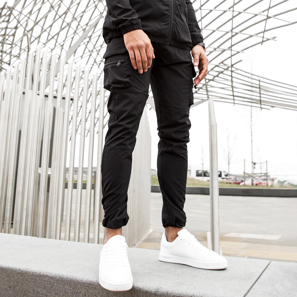 Utility Cargo Pants - Black