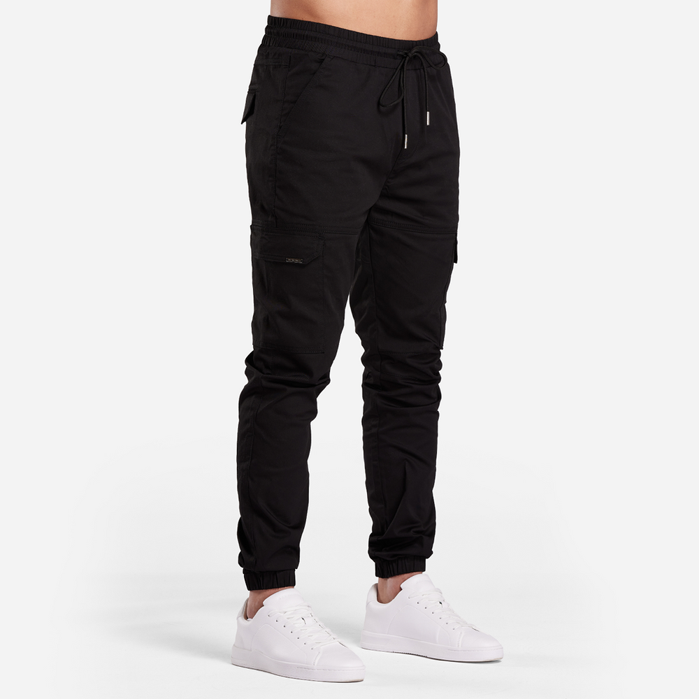 Rivero Cargo Pants - Black