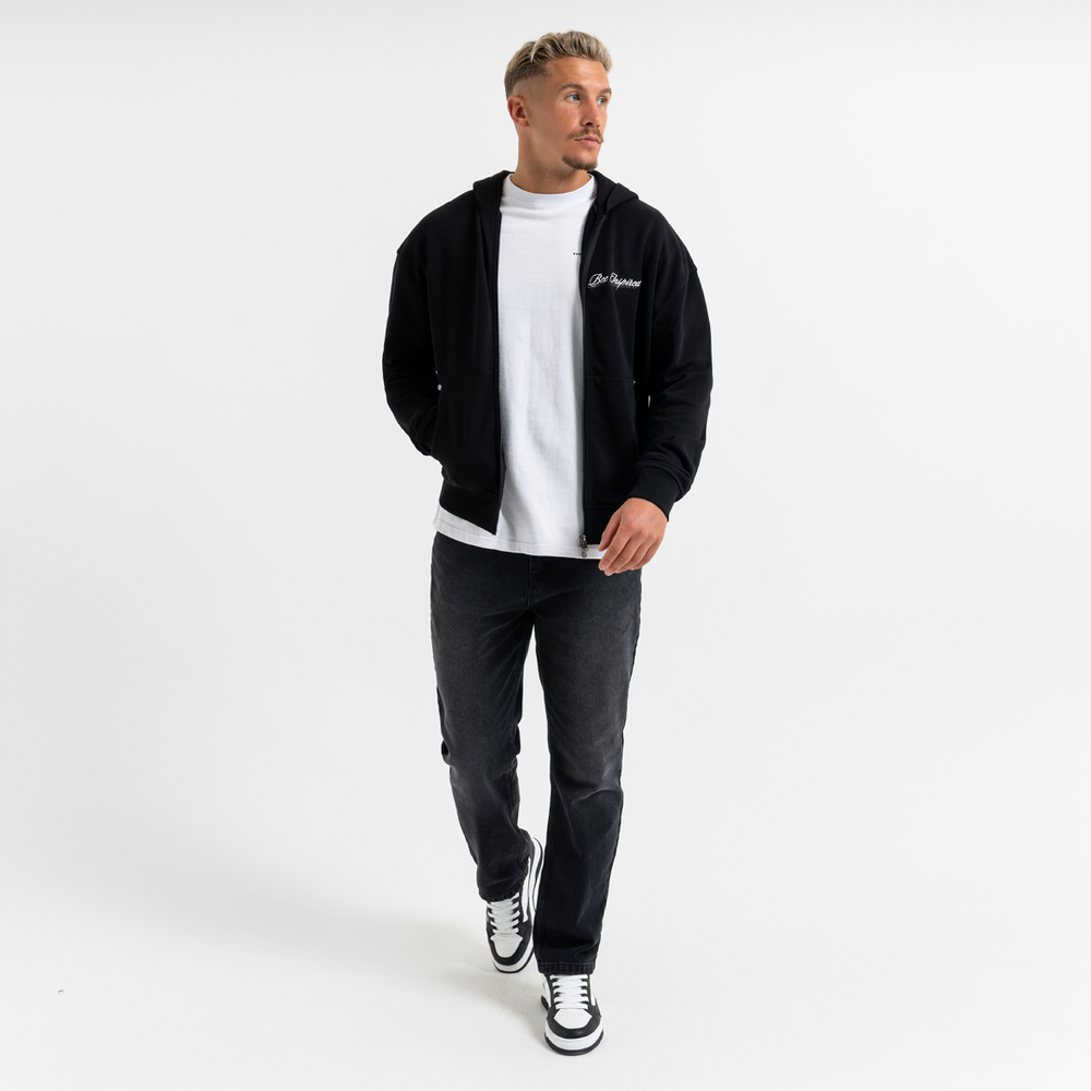 Endo Zip Hoodie - Sort