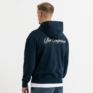 Endo Zip Hoodie - Mørk Navy