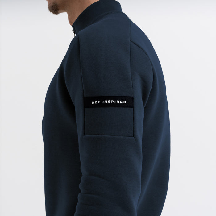 Klose 1/4 Zip - Mørk Navy