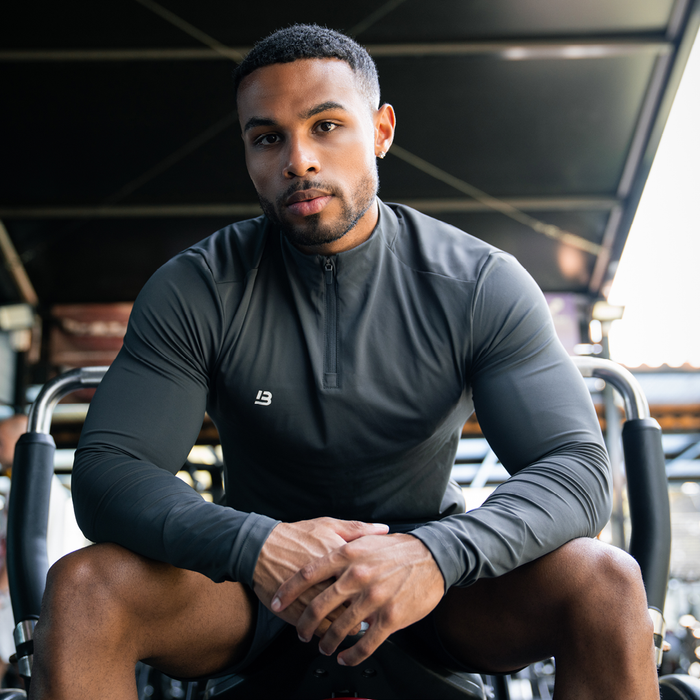 Signature Sports 1/4 Zip - koksgrå