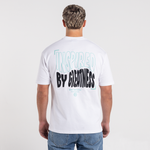 Aguirre T-shirt - Hvid/Aqua