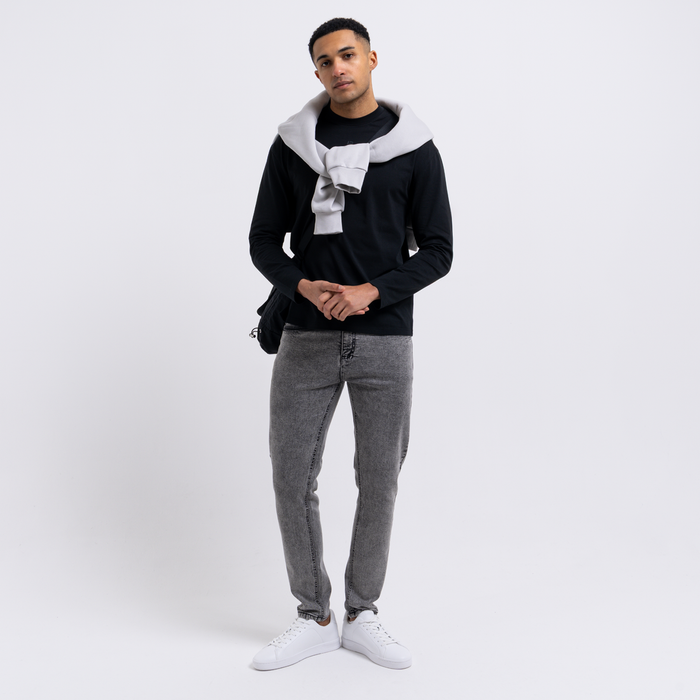 Barella Langærmet T-shirt - Sort