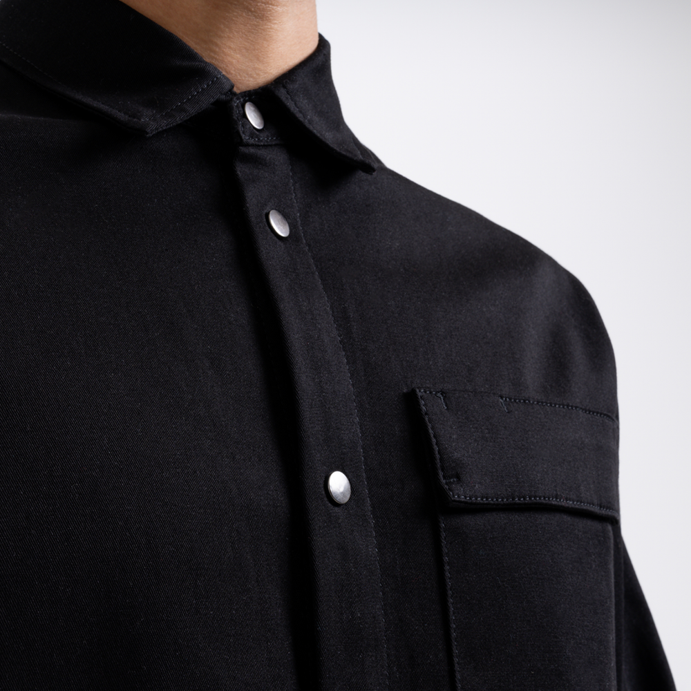 Bayo Overshirt - Sort