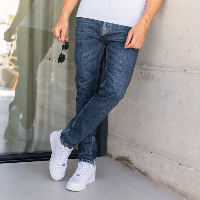 Ralston Regular Fit Jeans - Mørkeblå