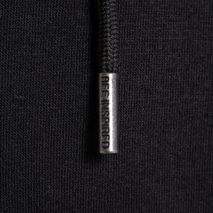 Diallo Zip Hoodie - Sort