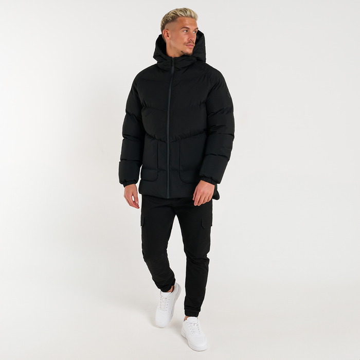 Fortes Puffer Jacket - Sort
