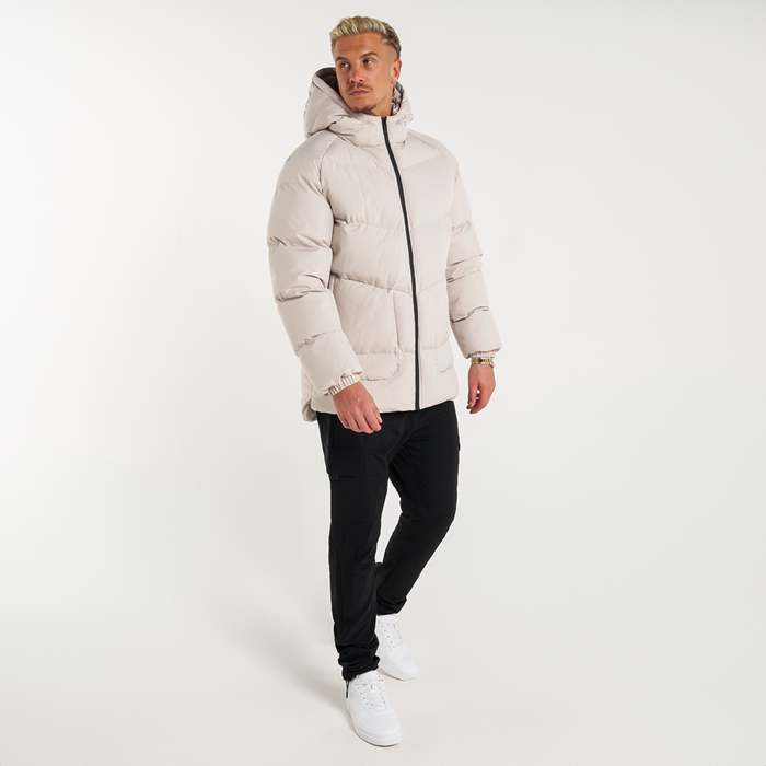Fortes pufferjakke - ler