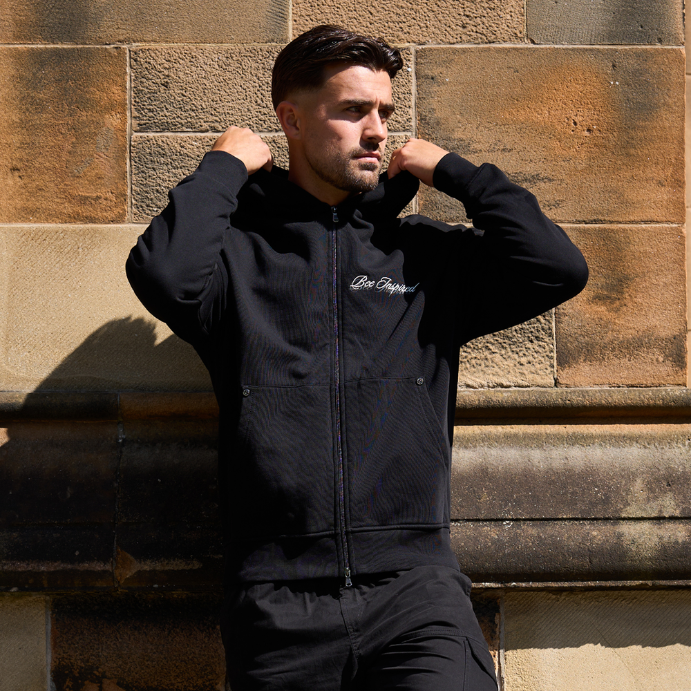 Endo Zip Hoodie - Sort